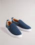 <P>Nubuck Casual Elastic Sneaker</P>